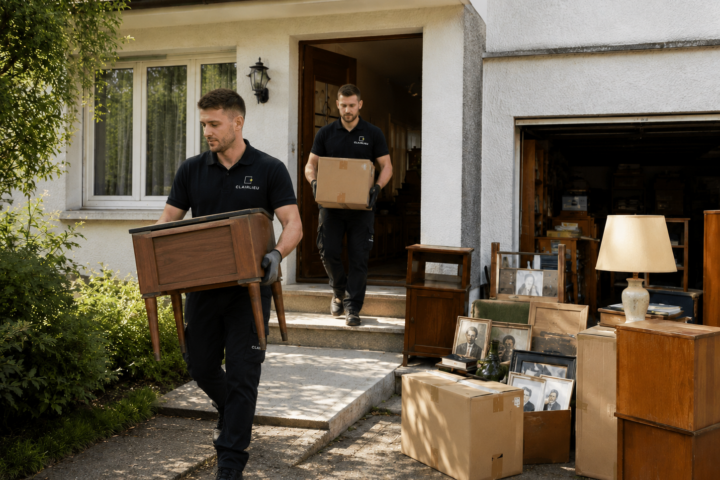 Débarras de maison individuelle : IDF : intervention Clairlieu