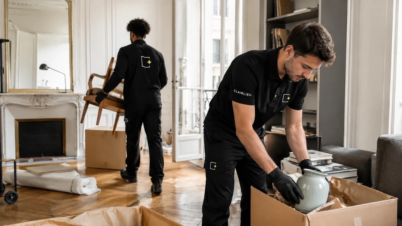 Débarras d'un appartement en Île-de-France