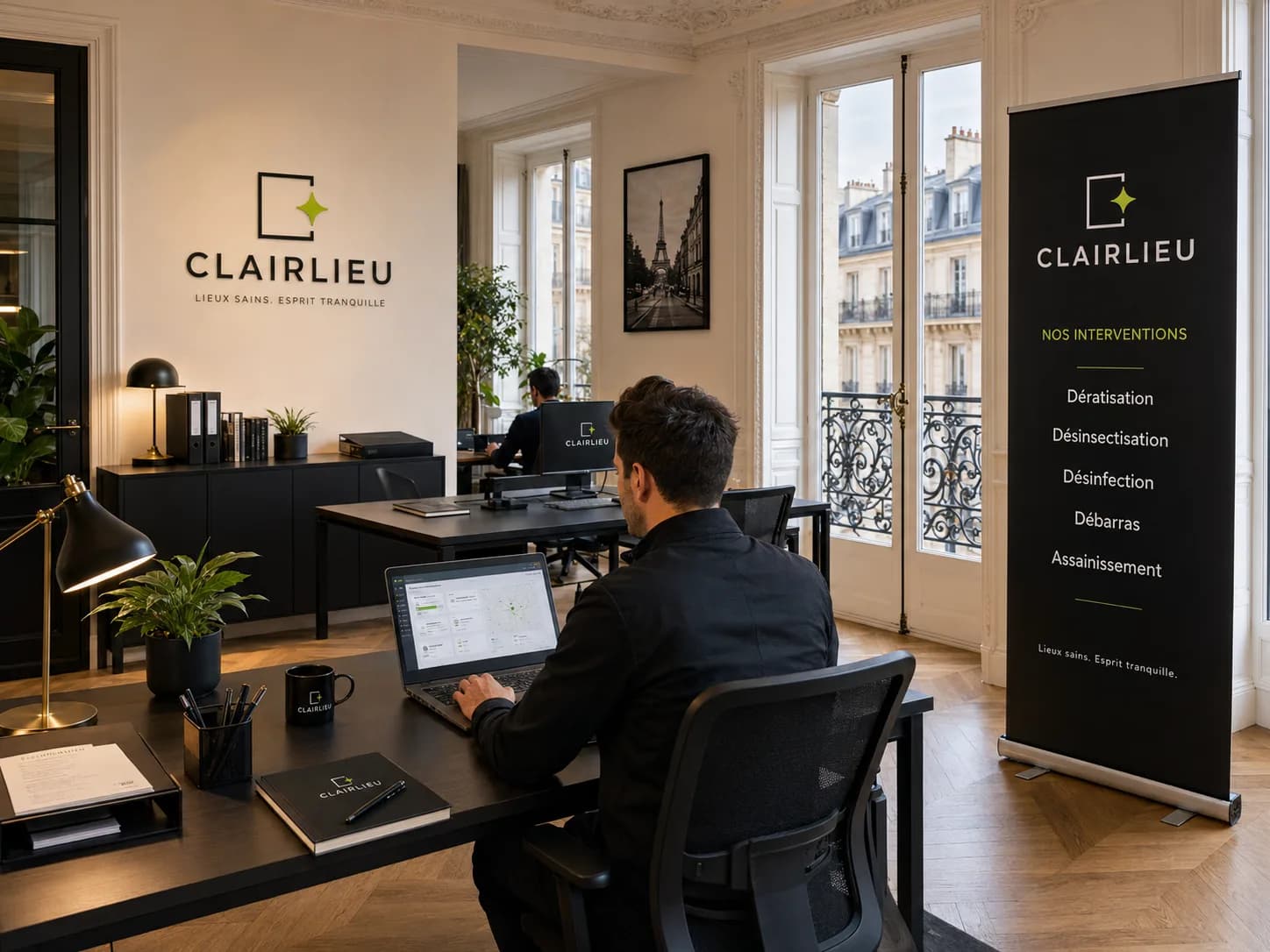 Bureau du cabinet Clairlieu à Paris