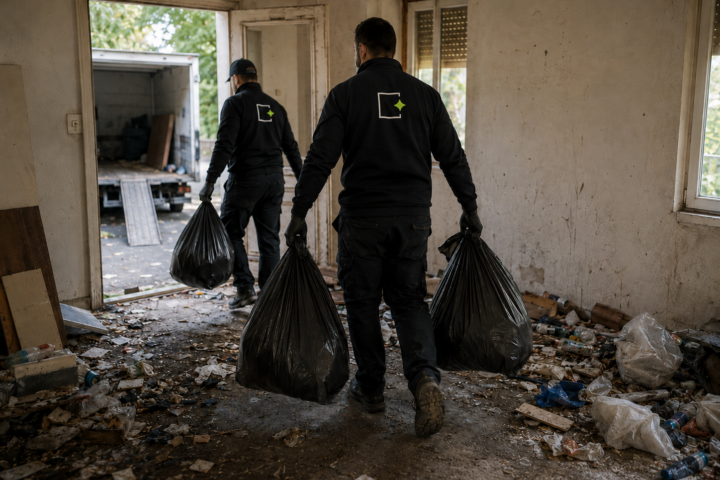 Débarras après squat : Île-de-France : intervention Clairlieu