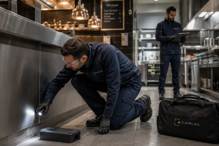 Dératisation en restaurant : Paris et IDF : intervention Clairlieu