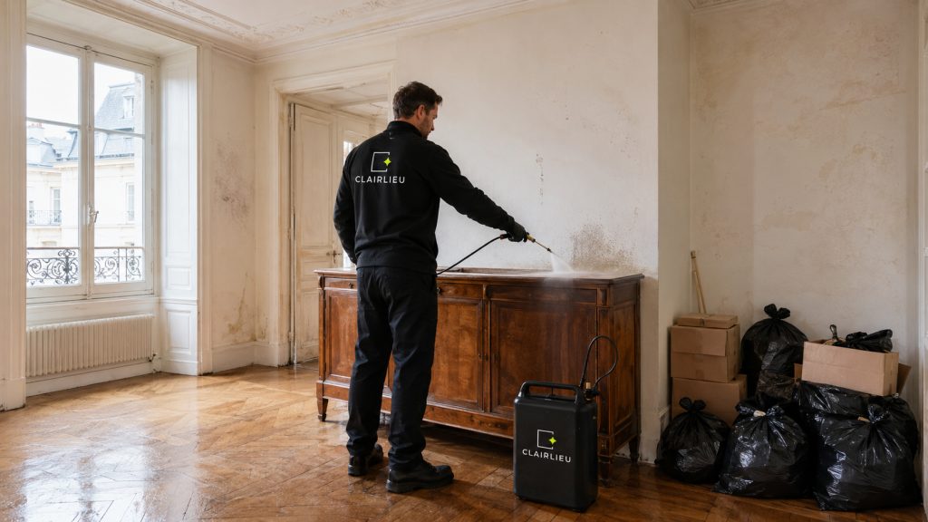 Remise en état après infestation, sinistre ou logement dégradé Clairlieu