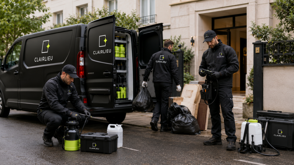 Urgence nuisibles, débarras ou désinfection Clairlieu